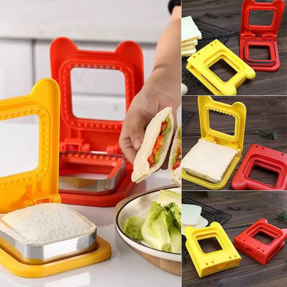 Rynx | Sandwich Cutter with Sealing – Child-Friendly DIY Set made of Stainless Steel