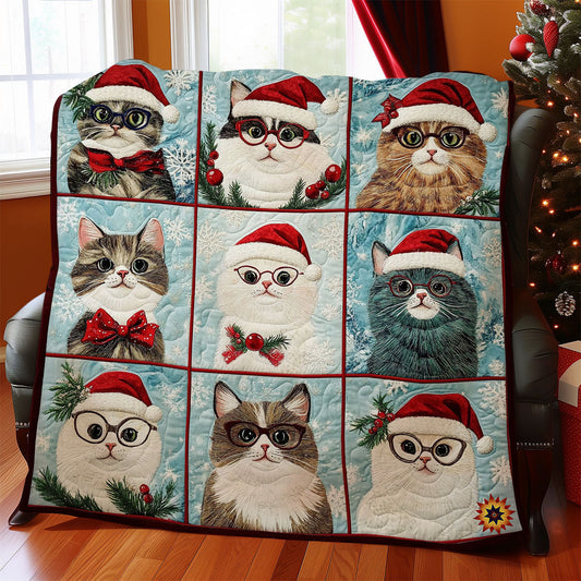 Rynx | Santa Cat Quilted Blanket