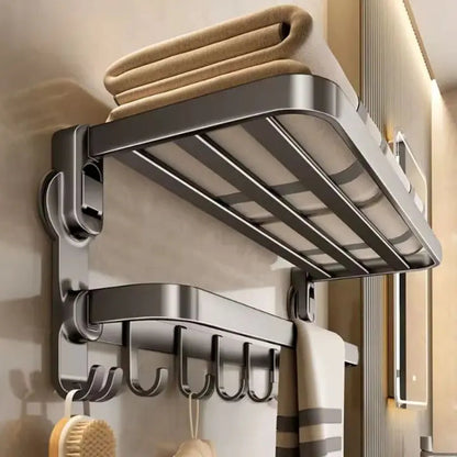 Rynx | Suction Cup Towel Holder – Drill-free, Space-saving, Practical