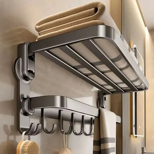 Rynx | Suction Cup Towel Holder – Drill-free, Space-saving, Practical