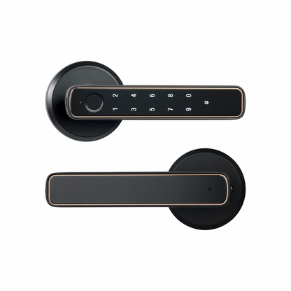 Rynx | Intelligent Bluetooth door handle with fingerprint sensor and keypad