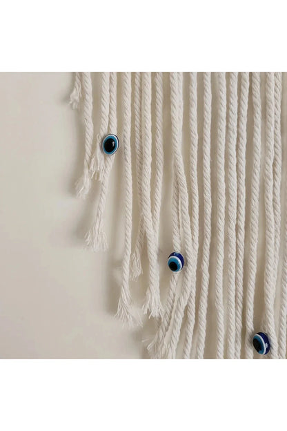 Rynx | evil eye macrame wall hanging