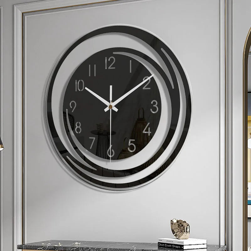 Rynx | QuietTick - Minimalist wall clock in acrylic