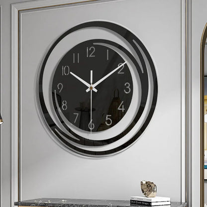Rynx | QuietTick - Minimalist wall clock in acrylic