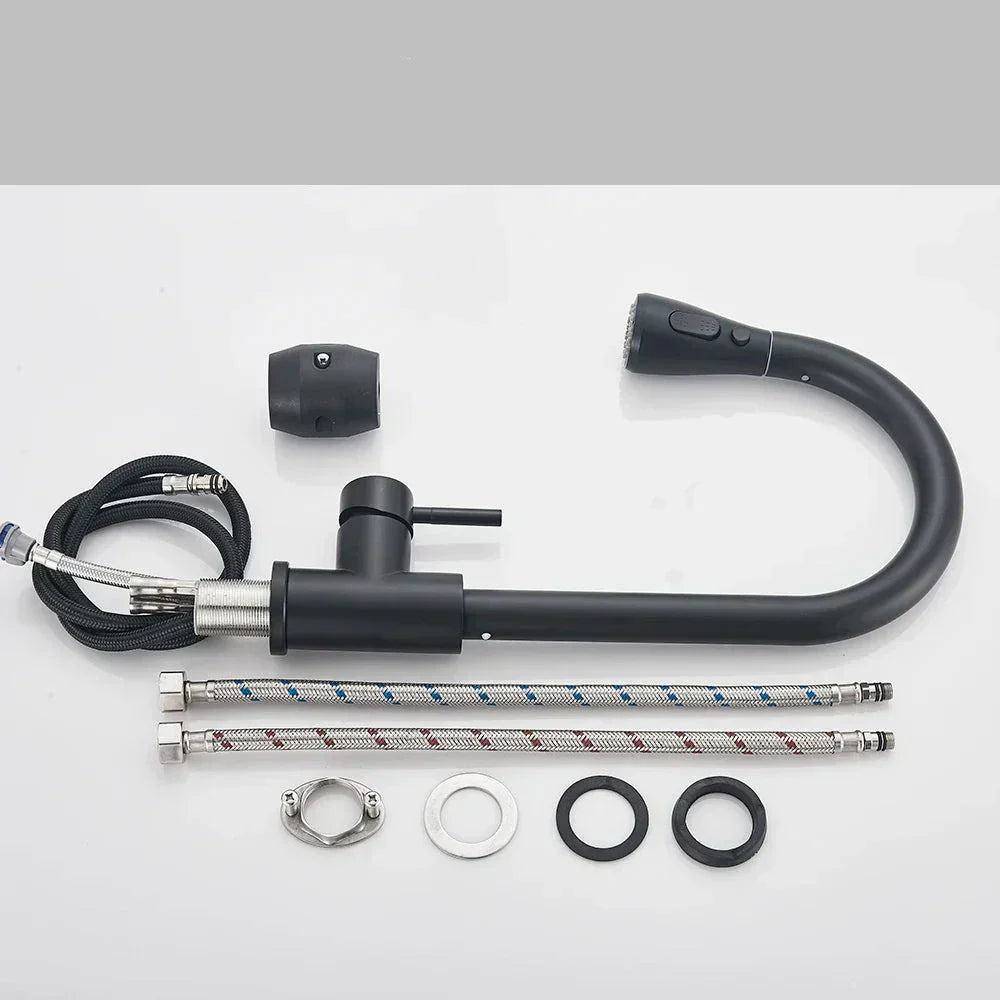 RYNX | Blackstream – Retractable Kitchen Faucet