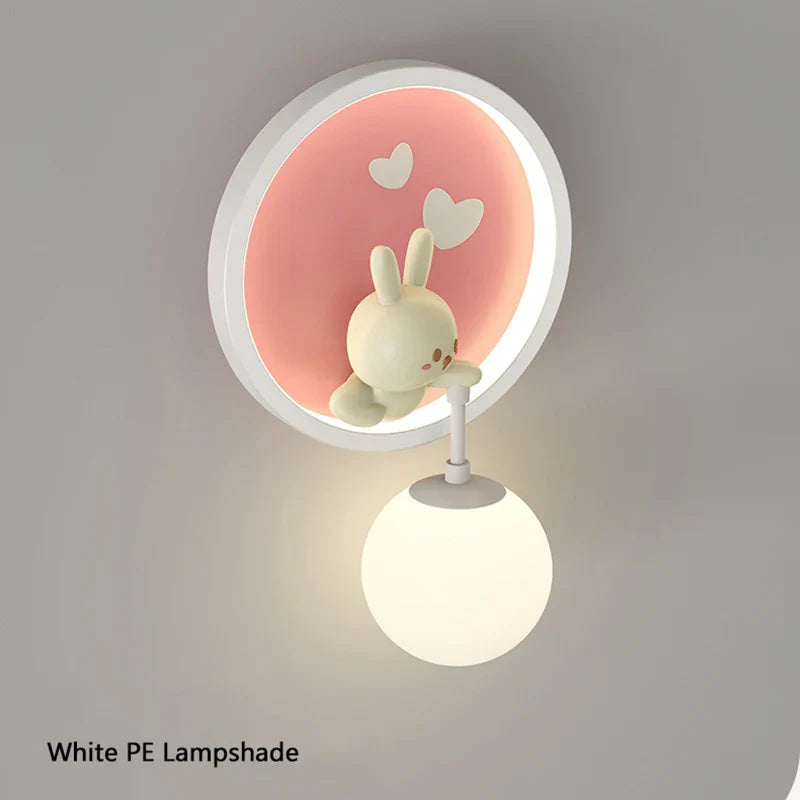Rynx | RomanticWall - Children's Room Wall Lamp with Animal Motif
