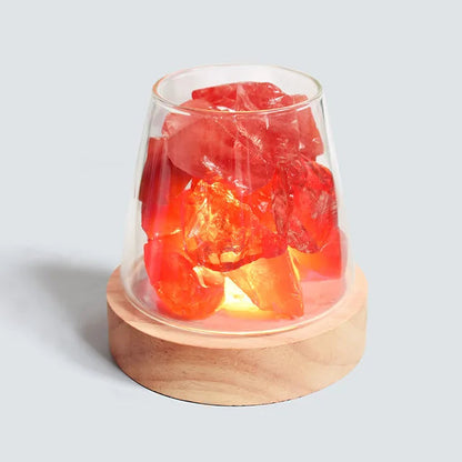 Rynx | CrimsonEmber – Bright Crystal Table Lamp