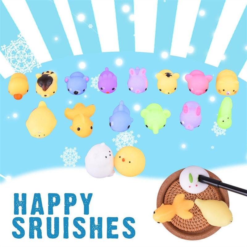 Rynx | Charming Kawaii Mochi Animal Squishies - Delicious Stress Relief Toy for Children