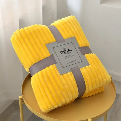 Rynx | Soft Ribbed Plush Blanket