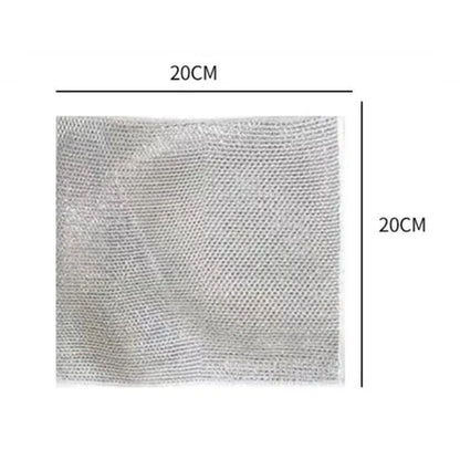 Rynx | Effortless Kitchen Cleaning with Reusable Steel Wire Cleaning Cloth - Say Goodbye to Stubborn Stains and Rust!