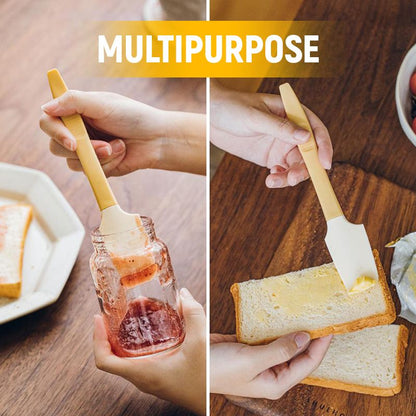 Rynx | Silicone Mini Jar Scraper Bake Master  Spatula