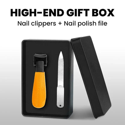 Rynx | 2023 New Anti-Splash Nail Clippers - Large Size Single Nail Trimmer for Thick and Hard Nails, Household Essential