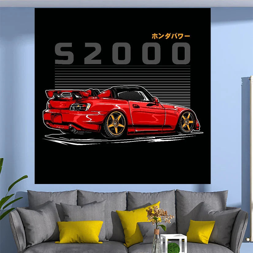 Rynx | JDM Car Wall Tapestry