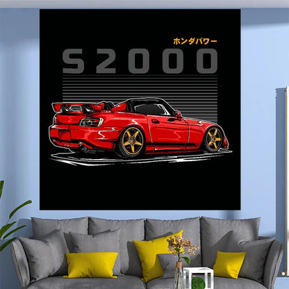Rynx | JDM Car Wall Tapestry
