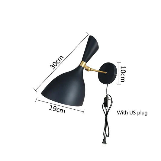 Rynx | LoftLight - LED Bedroom Bed Lamp Industrial Loft Wall Lamp