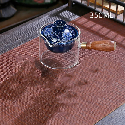 Rynx | Traditional Harmony Ceramic Rotating Teapot
