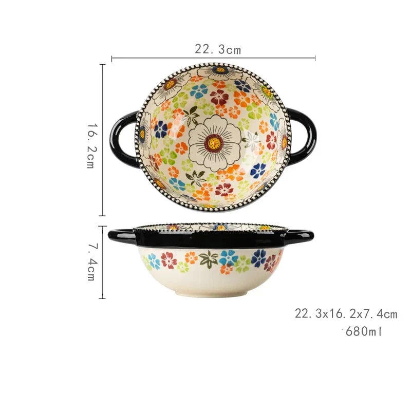 Rynx | The Blooming of Oz Embossed Ceramic Bowls