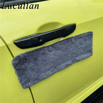 Rynx | Lucullan Magnet Premium Microfiber Towels: Twist Loop Towels for Drying Door Handles & Mirrors - Absorbent & Quick Drying
