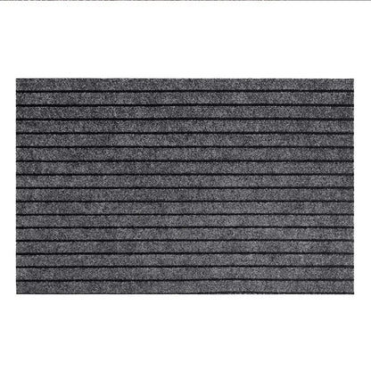 Rynx | Modern Minimalist Square Floor Mat - Durable, Stain/Fade Resistant, Non-Slip Rubber Backing, Machine Washable for Indoor/Outdoor Use