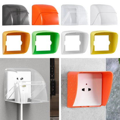 Rynx | 1Pcs Waterproof Electric Plug Cover: 86 Type Outdoor Socket Rainproof Box for Charging Pile, Socket, and Switch Protection