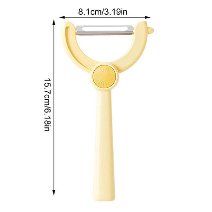 Rynx | Rotating Veggie Wizard Vegetable Fruit Peeler