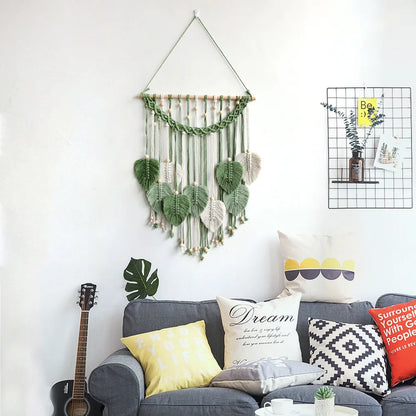 Rynx | Leaf Macrame Wall Hanging