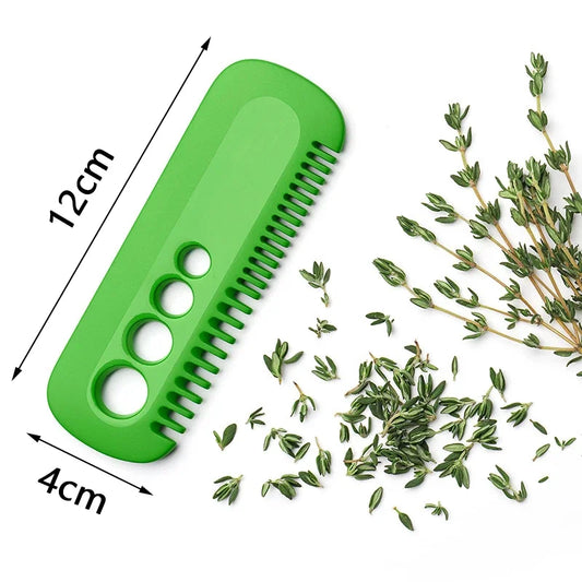 Rynx | 1Pc Vegetable Herb Stripper Tool - Portable Kale, Oregano, Parsley, Cilantro Leaf Remover Comb for Kitchen