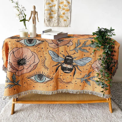 Rynx | Bee & Eyes Garden Blanket