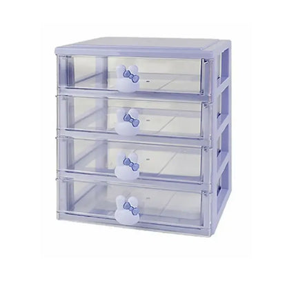 Rynx | Desk Storage Box Organizer Student Drawer Box Pen Holder Cute Office Kids Hair Accessories Stationery Rack Organizer Box