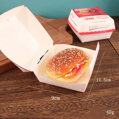 Rynx | Lifelike Jumbo Big Mac Model - Ideal for Home Decor and Photography