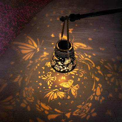 Rynx | Solar Floral Butterfly Hollow Latern Light