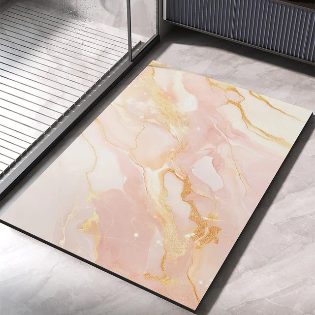 Rynx | Super absorbent luxury bath mat Pink