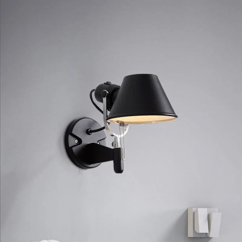 Rynx | RockFleur - Industrial Wall Lamp Bedroom & Living Room Adjustable Reading Lamp