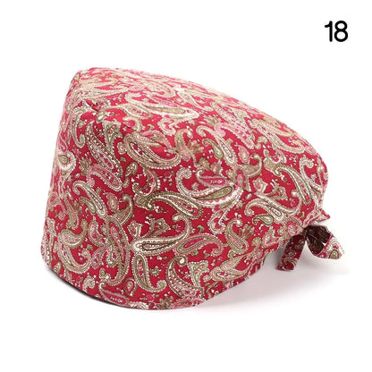 Rynx | Adjustable surgical cap with ponytail holder and buttons