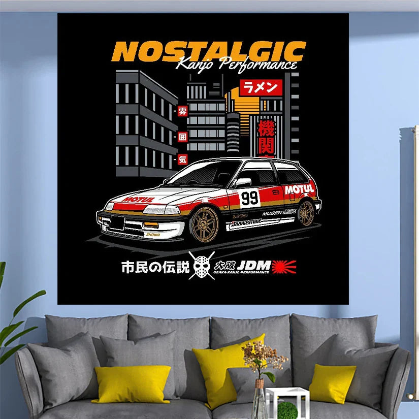 Rynx | JDM Car Wall Tapestry