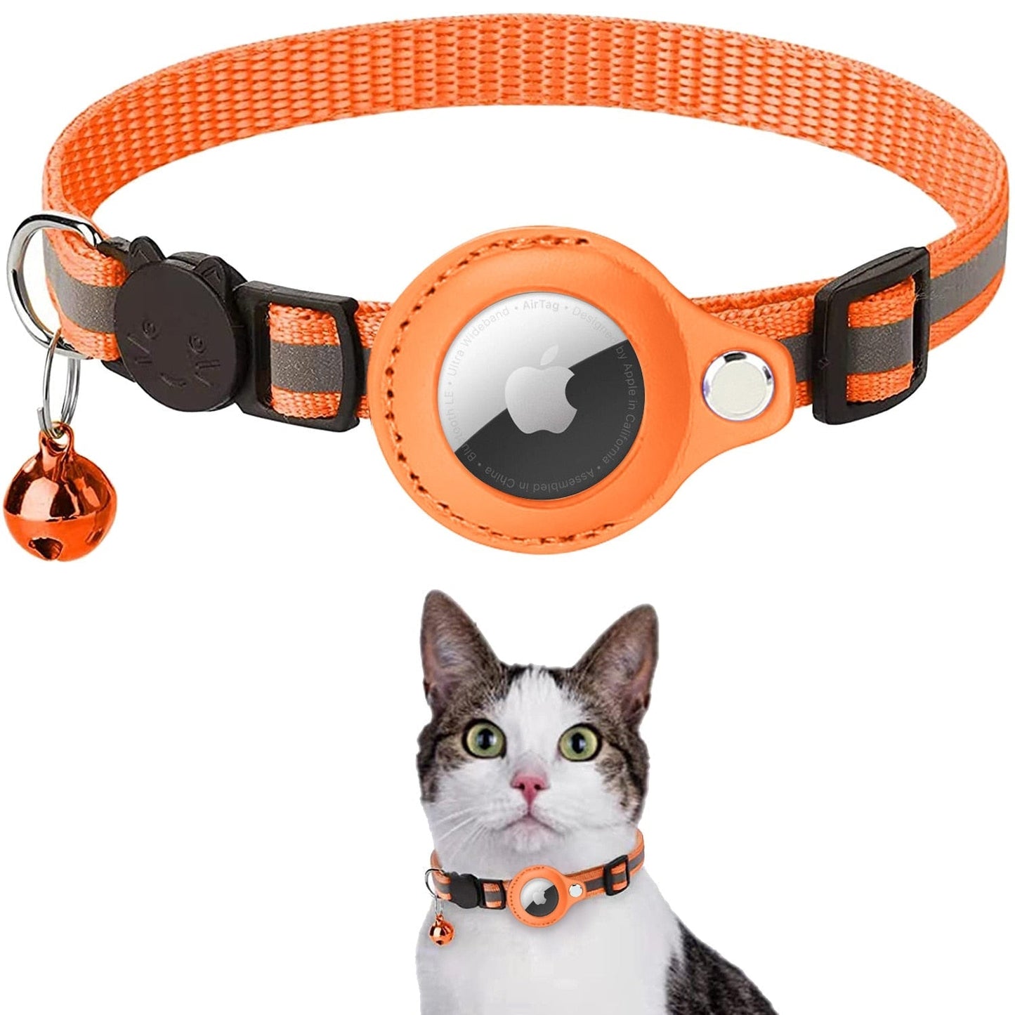 RYNX | Airtag Cat Tracking Collar - GPS Finder & Anti-Loss