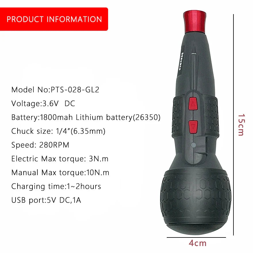 Rynx | Battery Mini Drill Set