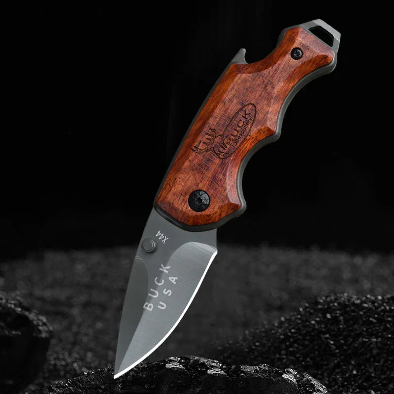 Rynx | Portable Folding Knife - Outdoor and Household Use, Includes Fruit Knife and Pocket Knife for Easy Carry