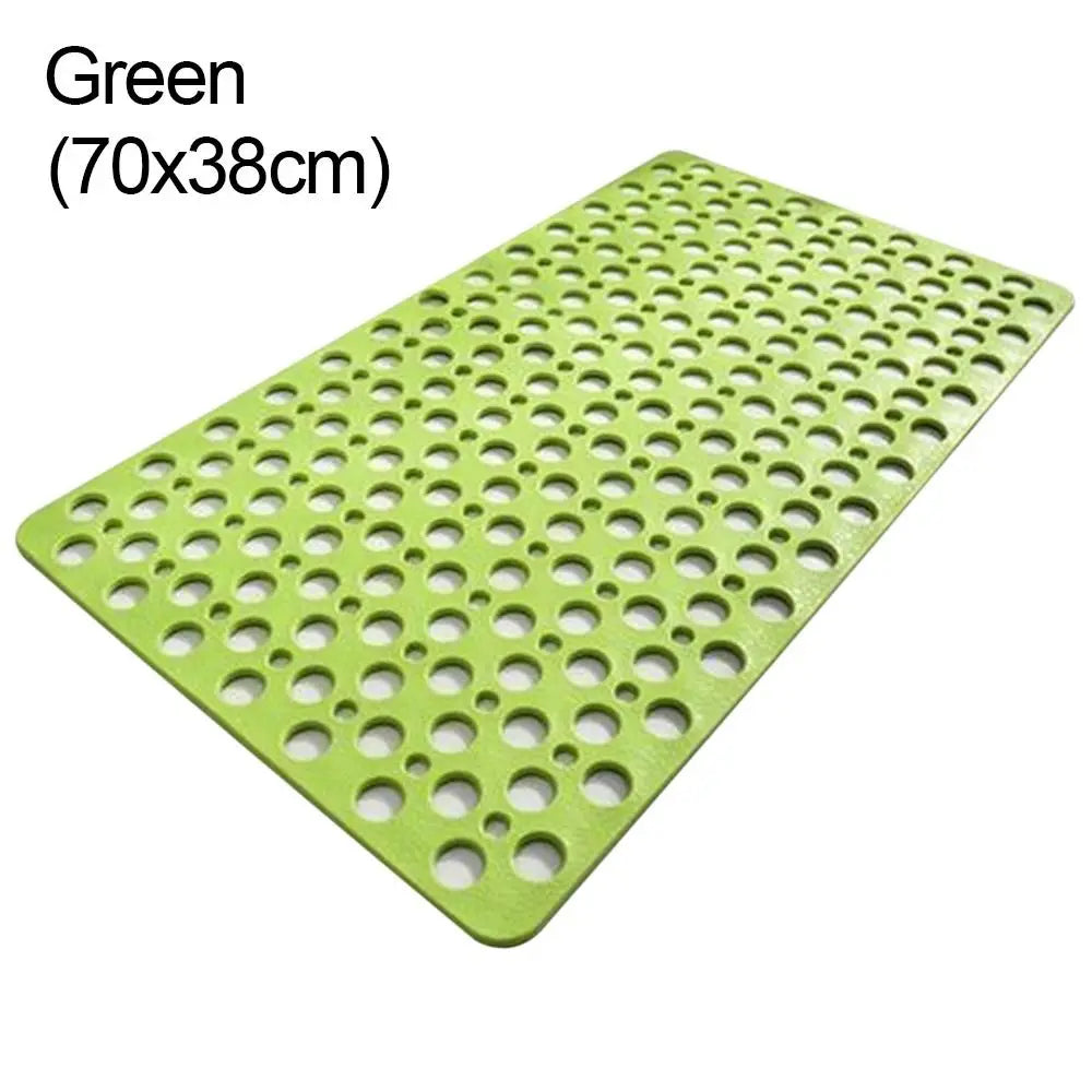 Rynx | Extra Porous Large Bath Mat - Non-Slip, Strong Suction, Anti-Mold TPE Shower Mat for Kitchen and Bathroom