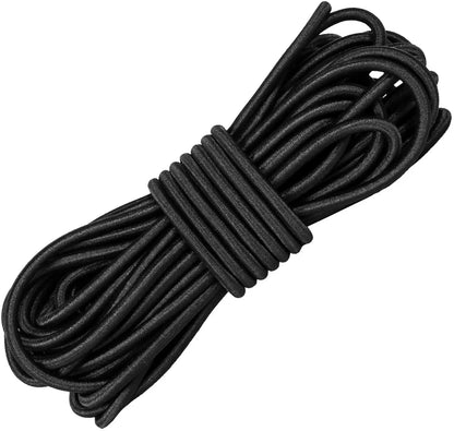 Rynx | High-Quality Strong Elastic Rope – White/Black Rubber Band for DIY Sewing and Crafts, Available in 1/2/3/4/5MM