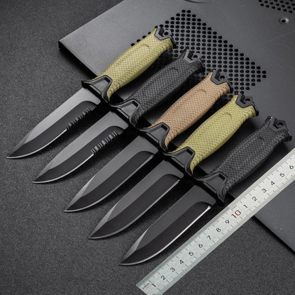 Rynx | Explorer II Outdoor Tactical Knife – Portable Multi-Functional EDC for Wilderness Adventure, Camping and Defensive Use