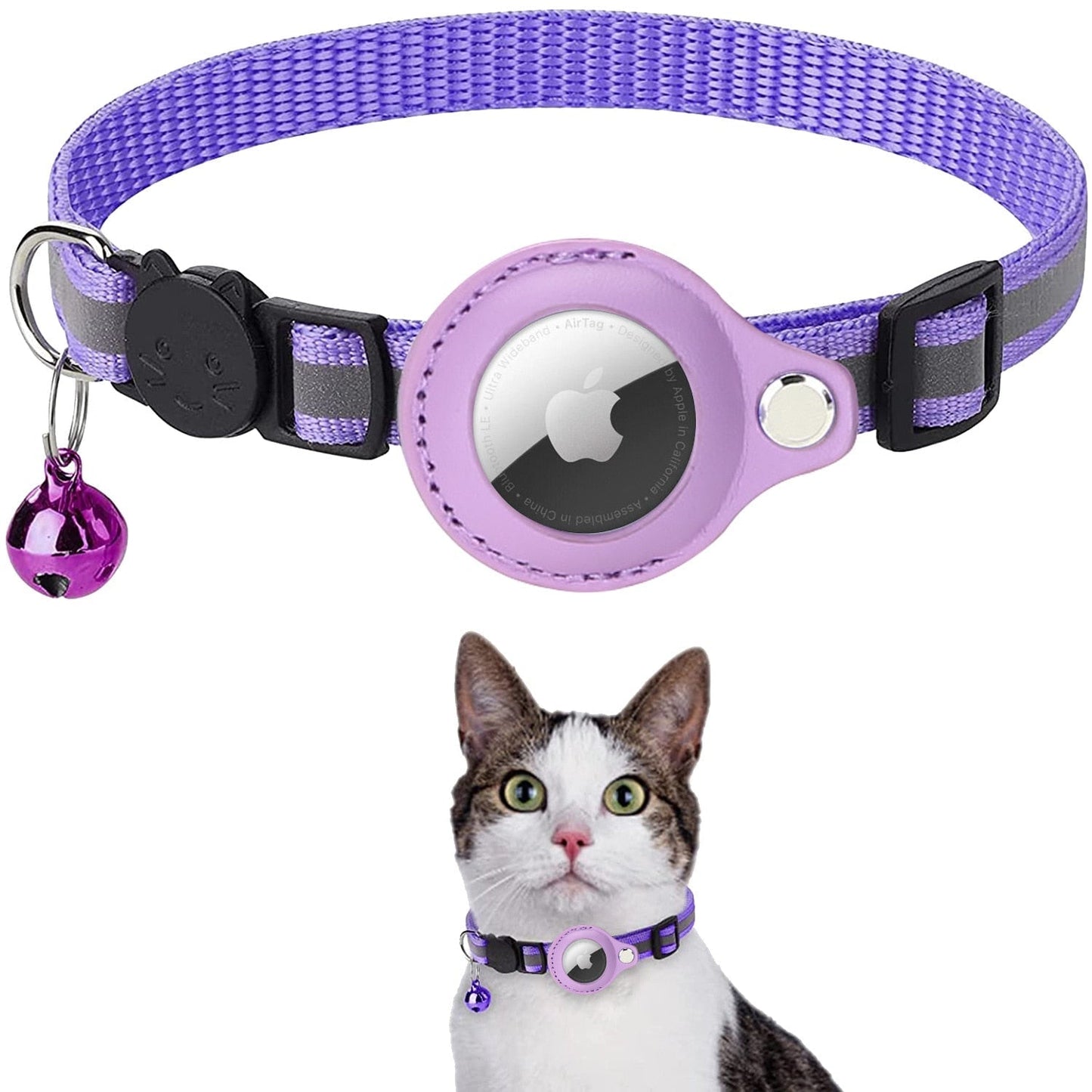 RYNX | Airtag Cat Tracking Collar - GPS Finder & Anti-Loss