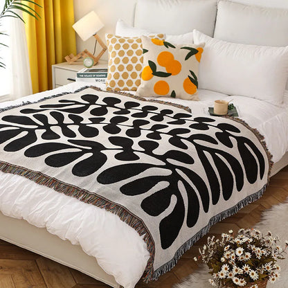 Rynx | Jungle Cats Woven Throw Blanket