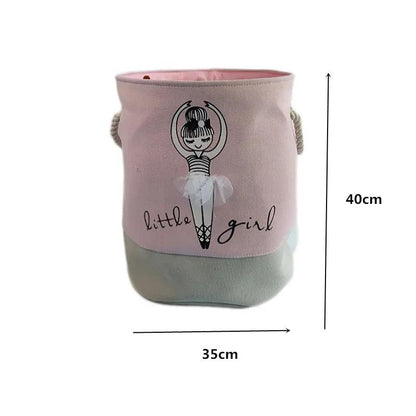 Rynx | Stylish collapsible storage basket made of canvas for children