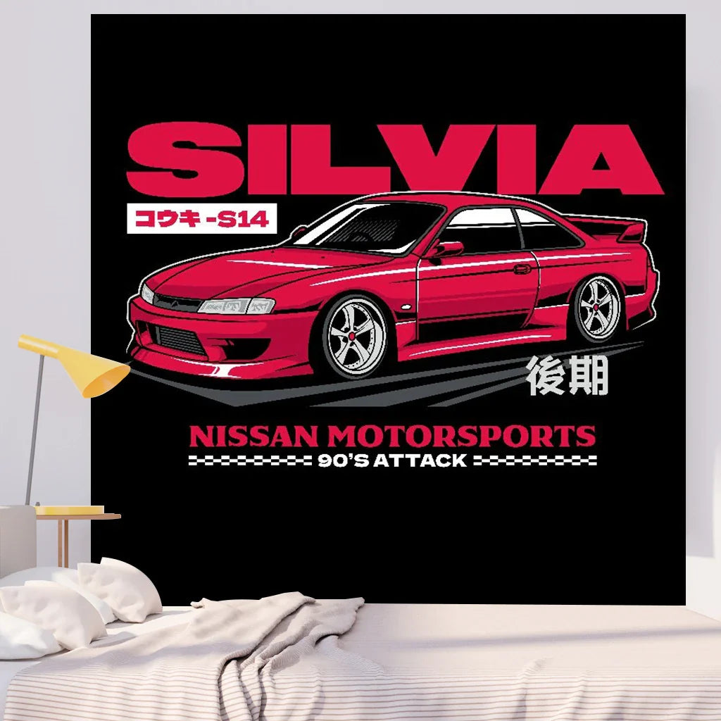 Rynx | JDM Car Wall Tapestry