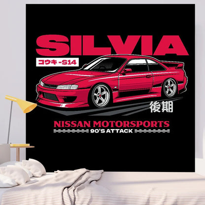Rynx | JDM Car Wall Tapestry