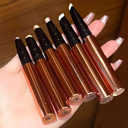Rynx | Diamond Eyes Pencil Aegyo-sal Shiny Glitter Eyeshadow Pen Eyeliner Pearl Matte Highlight Pen Brightening Silk Worms Makeup Tool
