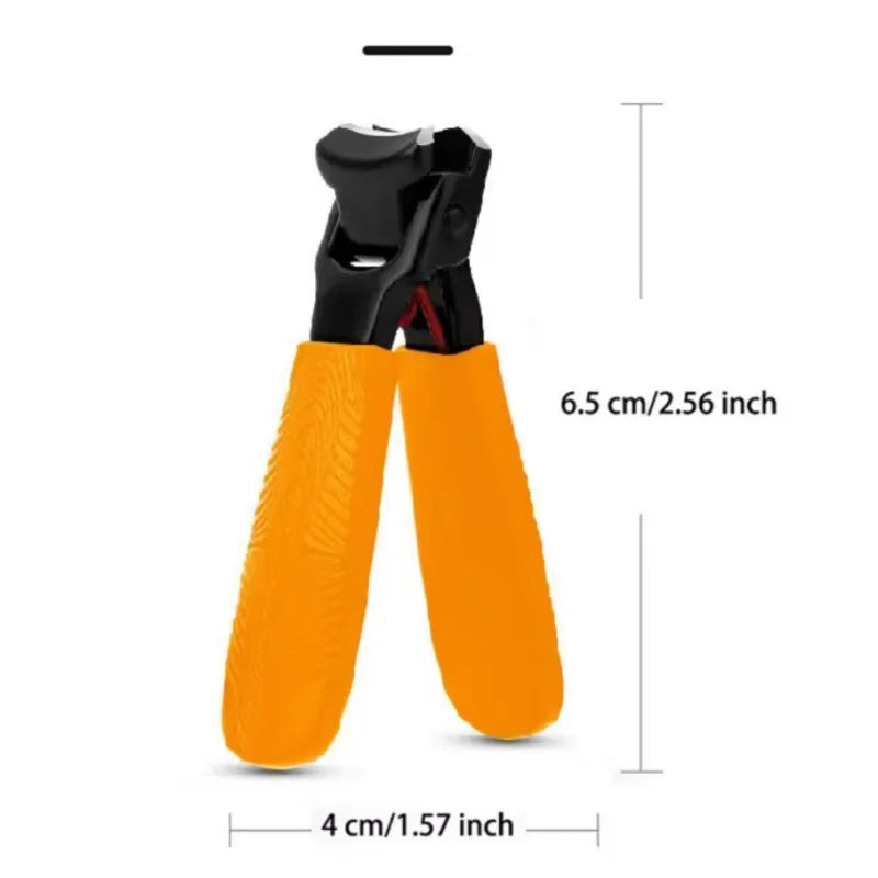 Rynx | 2023 New Anti-Splash Nail Clippers - Large Size Single Nail Trimmer for Thick and Hard Nails, Household Essential