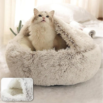 Rynx | Cozynest | Cat bed | Soft plush | 2-In-1 sleeping bag | Security