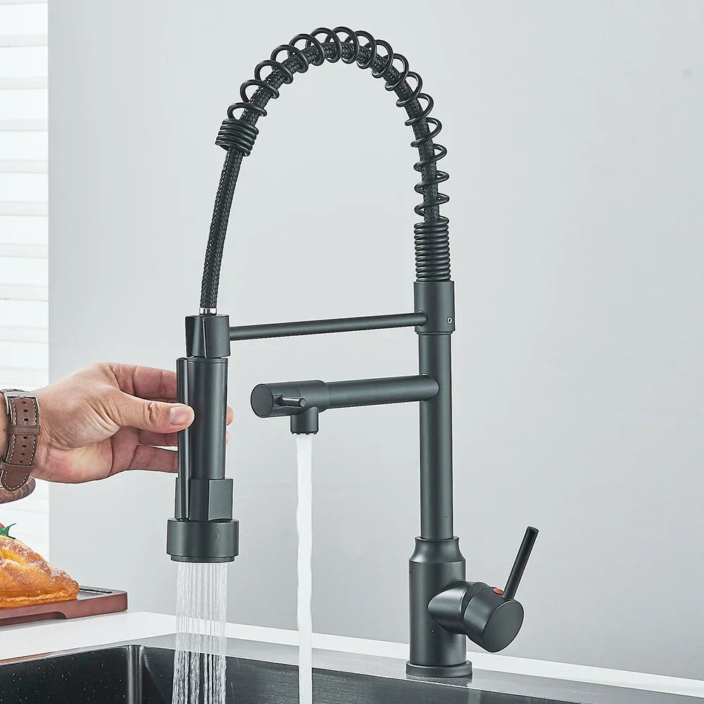 RYNX | Springflow – Kitchen Faucet With Double Outlet